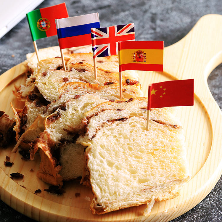 Sandwich Flag Picks Easily Damage Food? Spear and Double Angle Tips Suit Daily Catering Skewer Application
