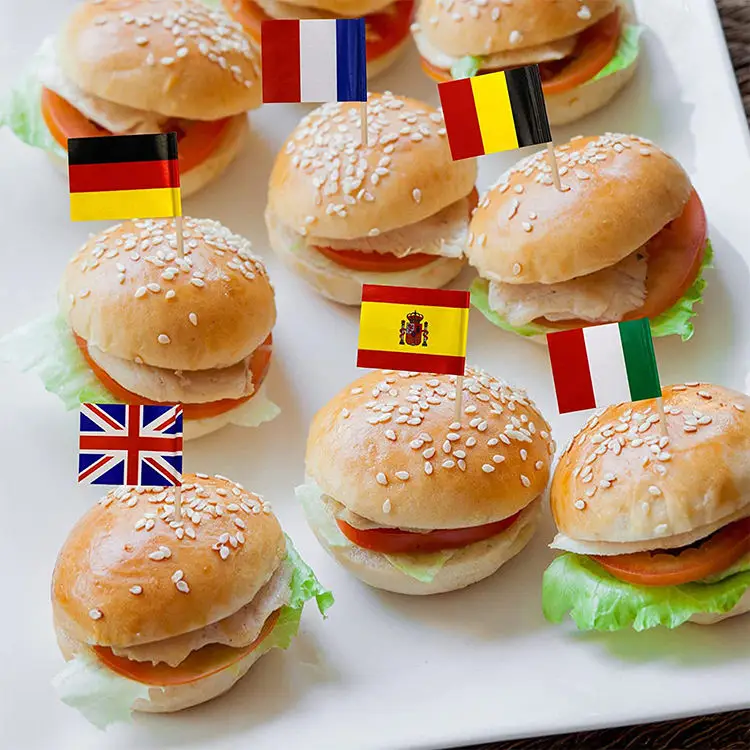 Why Tall Burgers & Thick Sandwiches Keep Splitting Flag Picks? A Complete Guide To Heavy-Duty Anti-Break Flag Bamboo Skewers