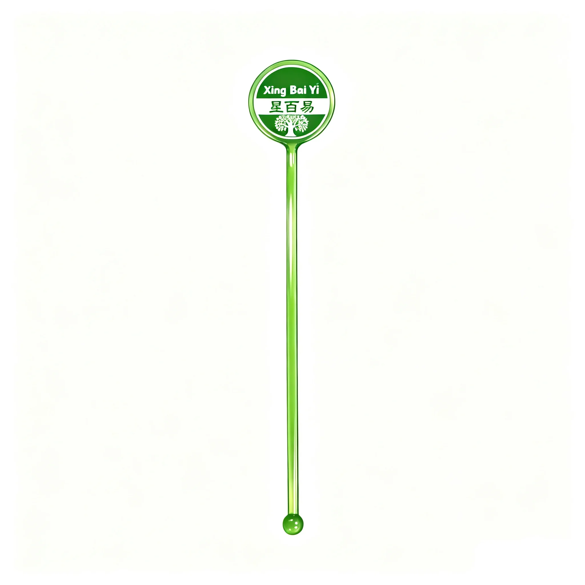 Custom Logo Plastic Drink Stirrer Reusable Bar Stir Sticks