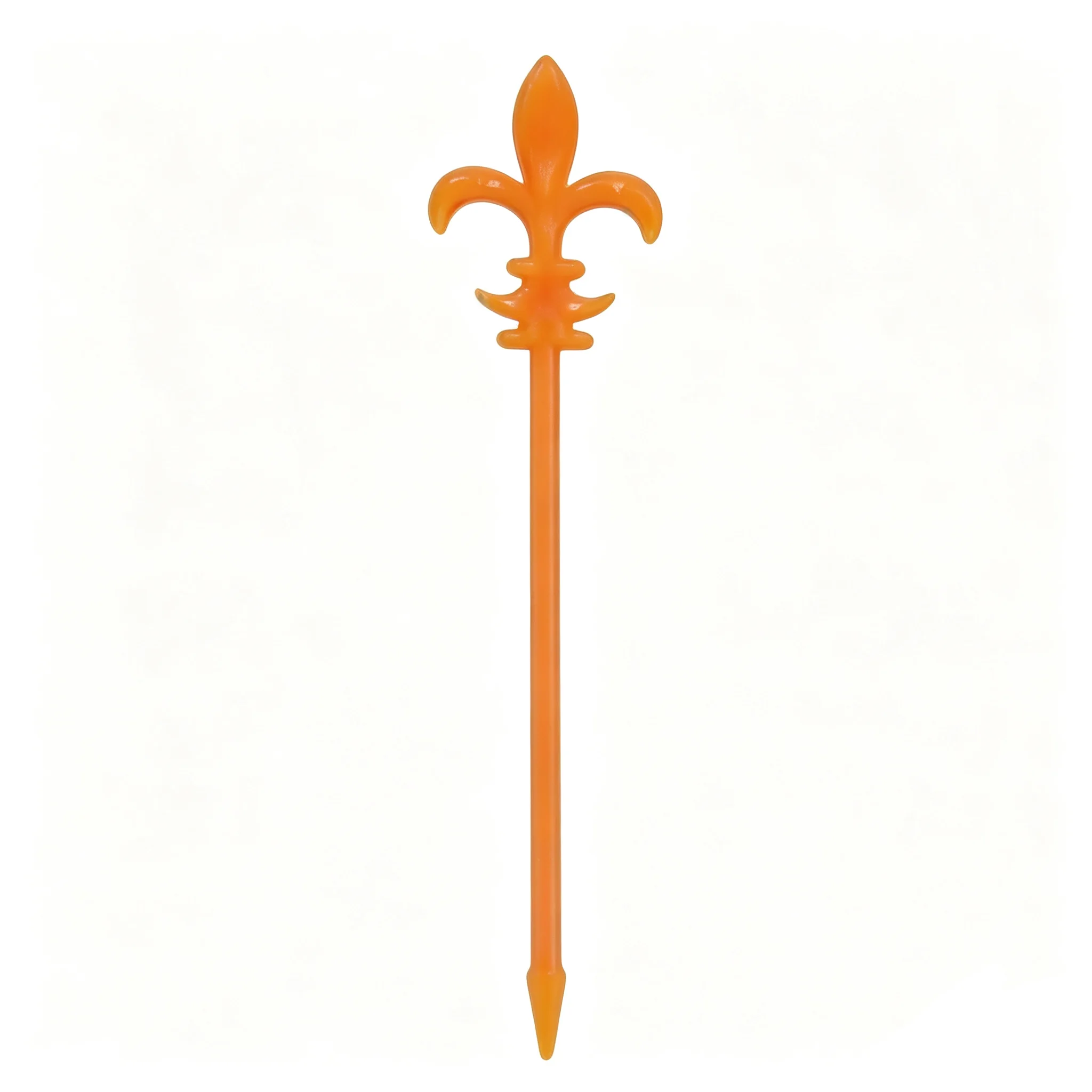 Festival Picks Fleur-De-Lis Plastic Cocktail Picks