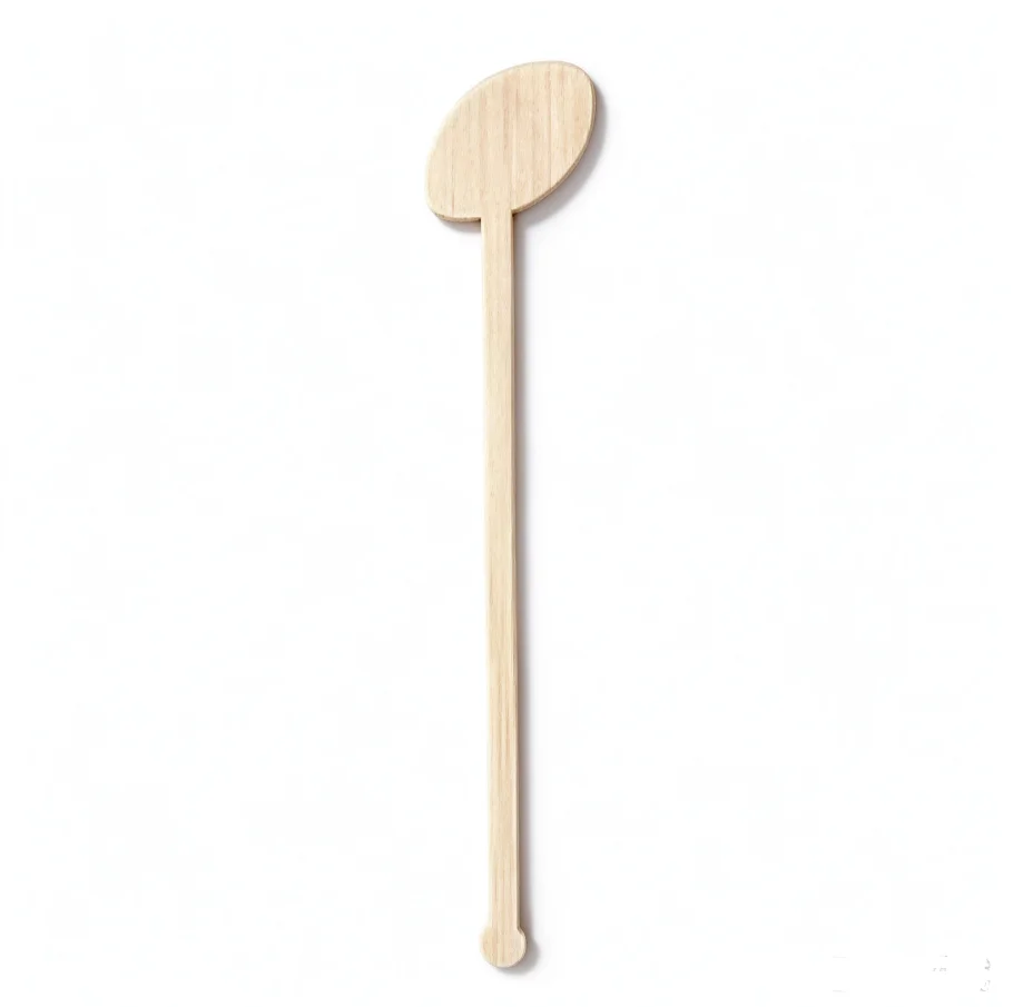 Bamboo Stirrers Custom Logo Pad Print Eco Friendly