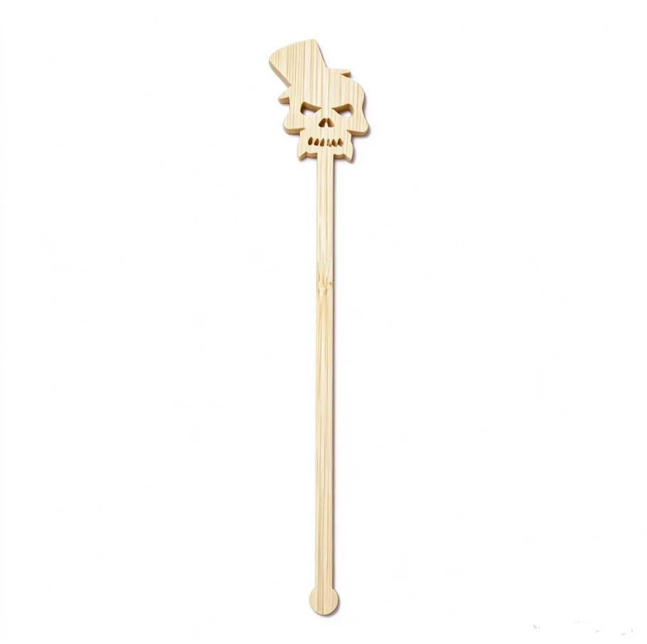 Bamboo Stirrers Drink Sticks Eco Friendly Multicultural Party Sticks
