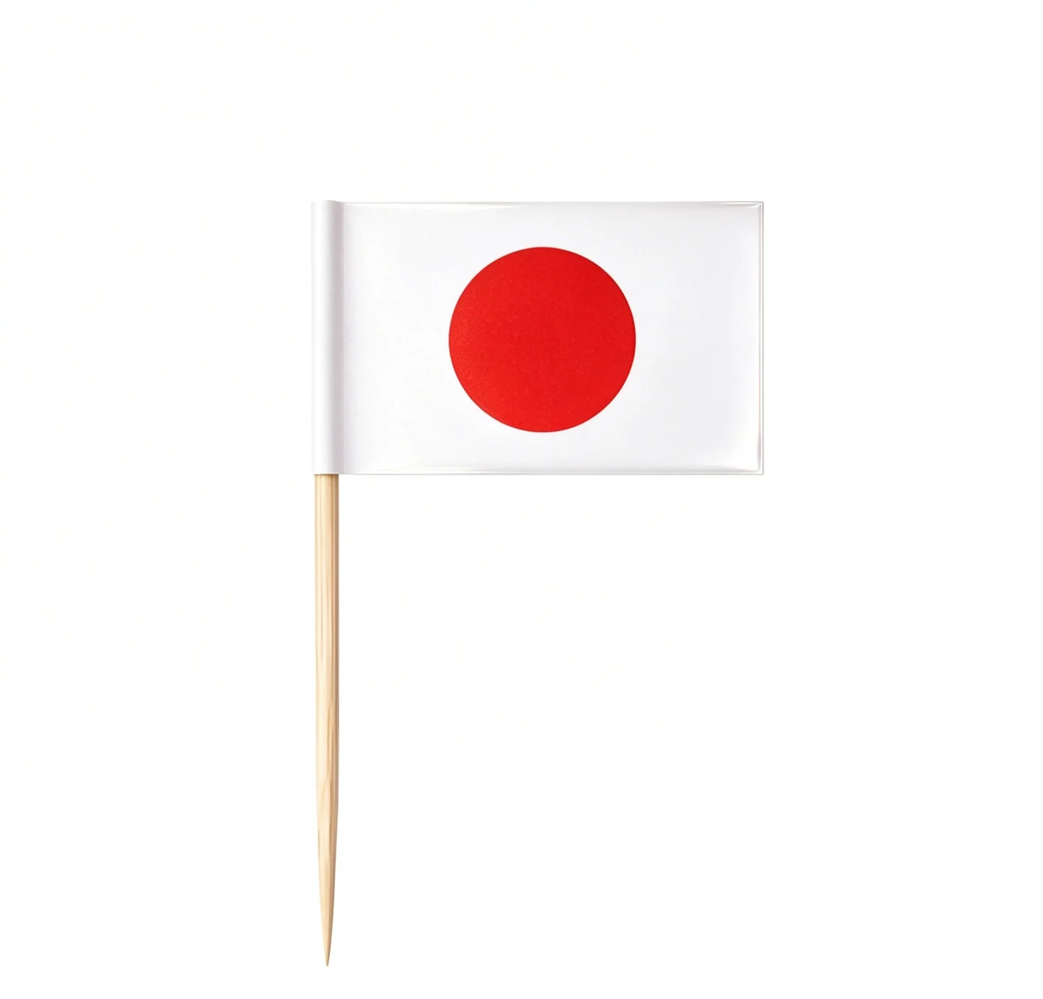 Japanese Flag Decoratiive Picks | Elegant  Party Food-Sticks